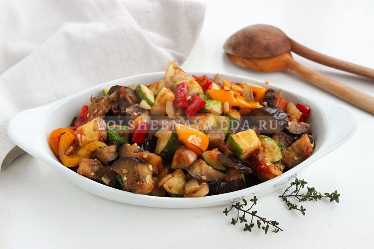 Рататуй на сковороде: простой и уютный рецепт для домашнего ужина