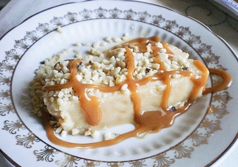 Нежный турецкий десерт: манка с карамелью