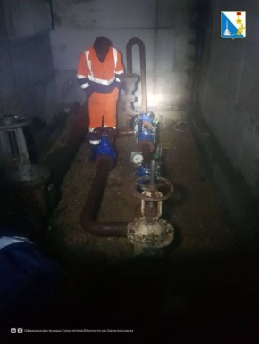 Водоснабжение в жилом комплексе «Порто Франко» восстановлено