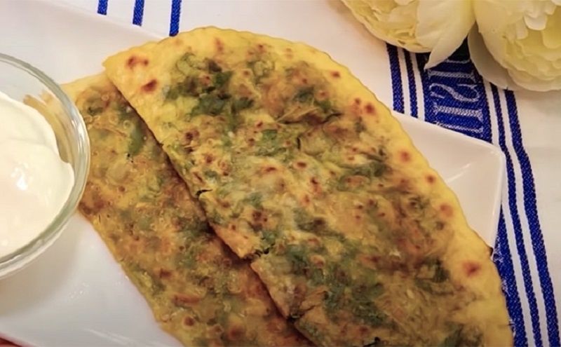 Лепешки с зеленью: вкусная альтернатива мясным пирогам