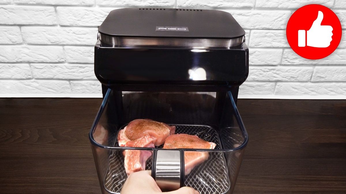 Как приготовить аппетитный свиной стейк в аэрогриле