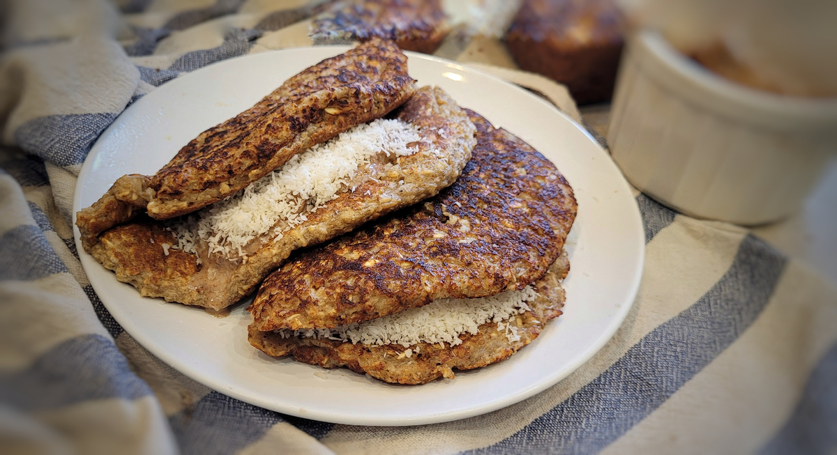 Овсяные блинчики с чиа: легкость и вкус без глютена и сахара