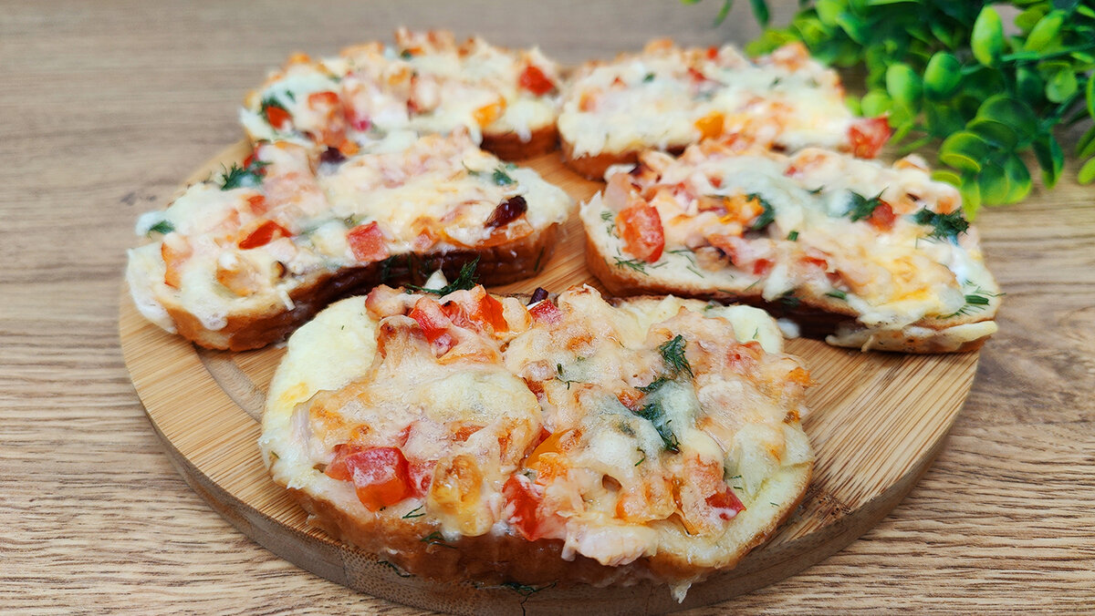 Горячие бутерброды вместо пиццы: быстро и вкусно