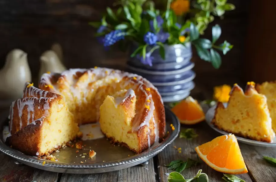 Сочность и яркость в каждом кусочке: незабываемый кекс-пирог с вареными апельсинами