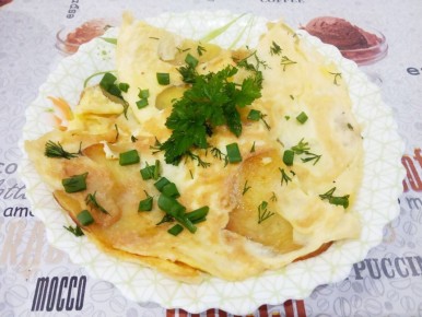 Непревзойденный завтрак: картофель с яйцами и сыром