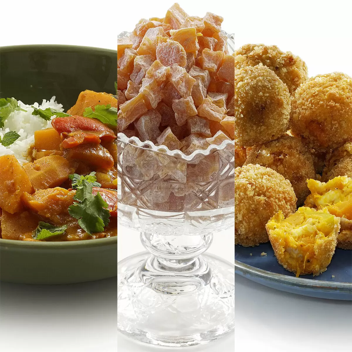 Новые идеи для тыквенных угощений: от карри до сладких цукатов