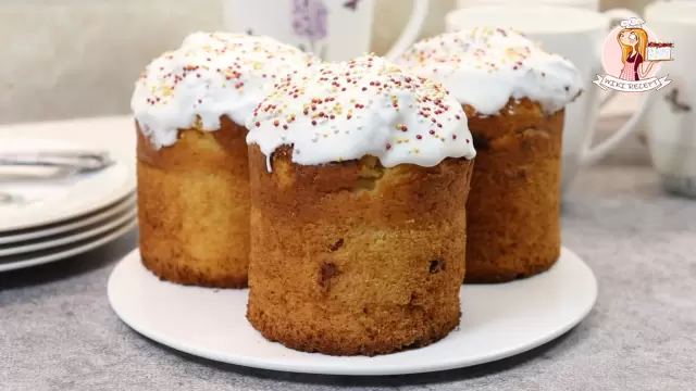 Нежные творожные куличи: легкий рецепт для Пасхи