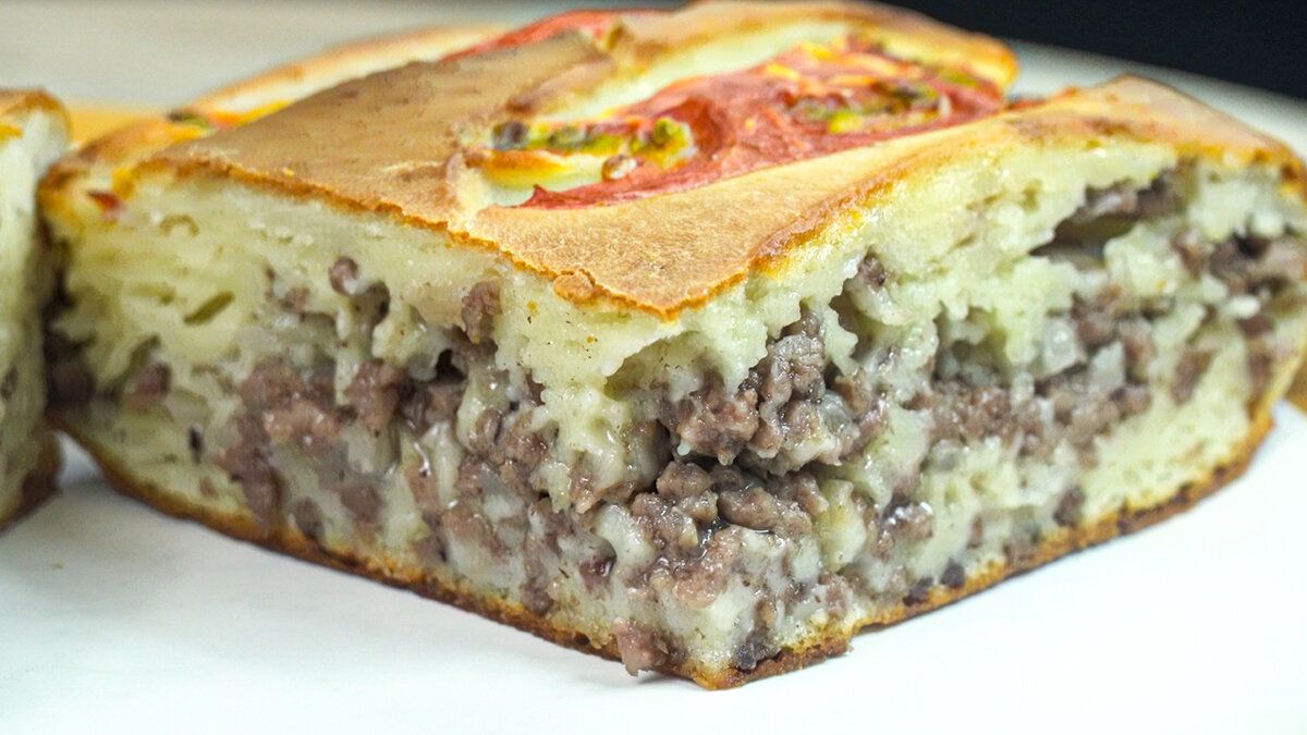 Уникальный мясной пирог: легко и быстро, как беляши